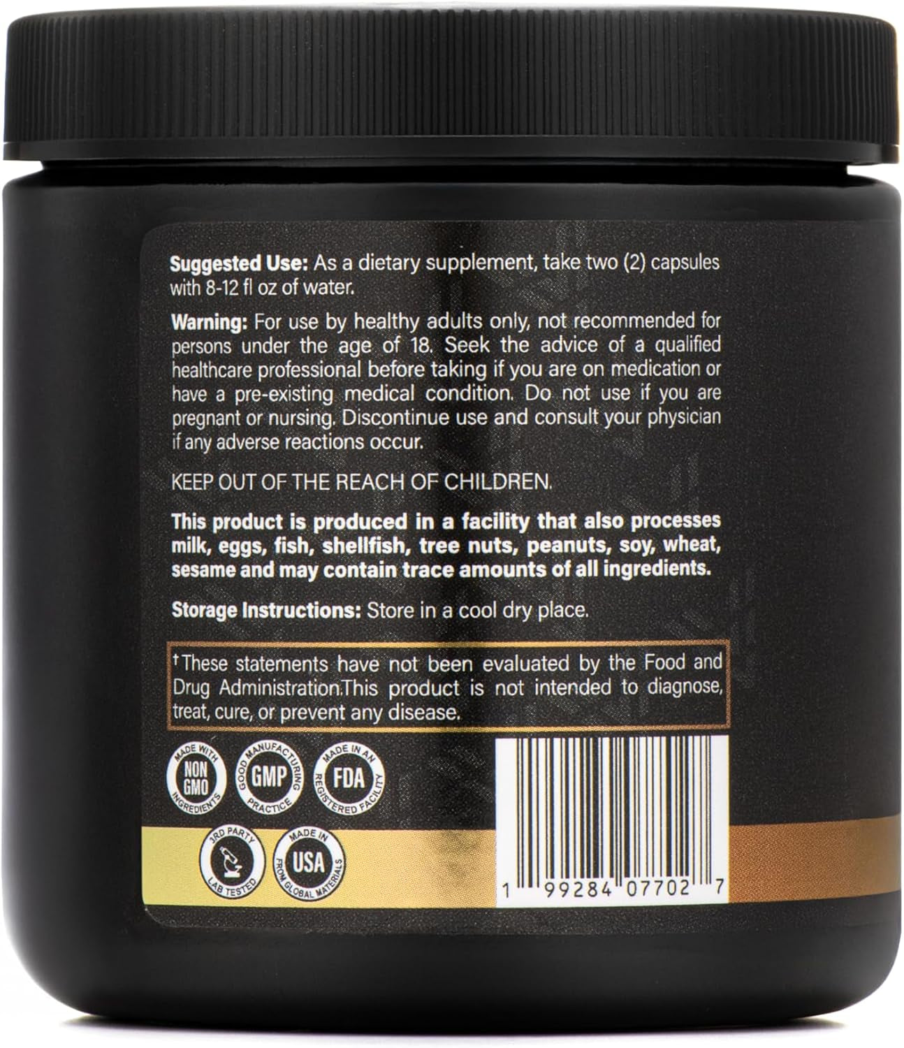 Natural Testosterone Booster for Men, 7-In-1 Male Performance Supplement with Tongkat Ali, Ashwagandha, Shilajit, Fenugreek and Maca, Muscle Builder, Stamina and Energy Support Pills