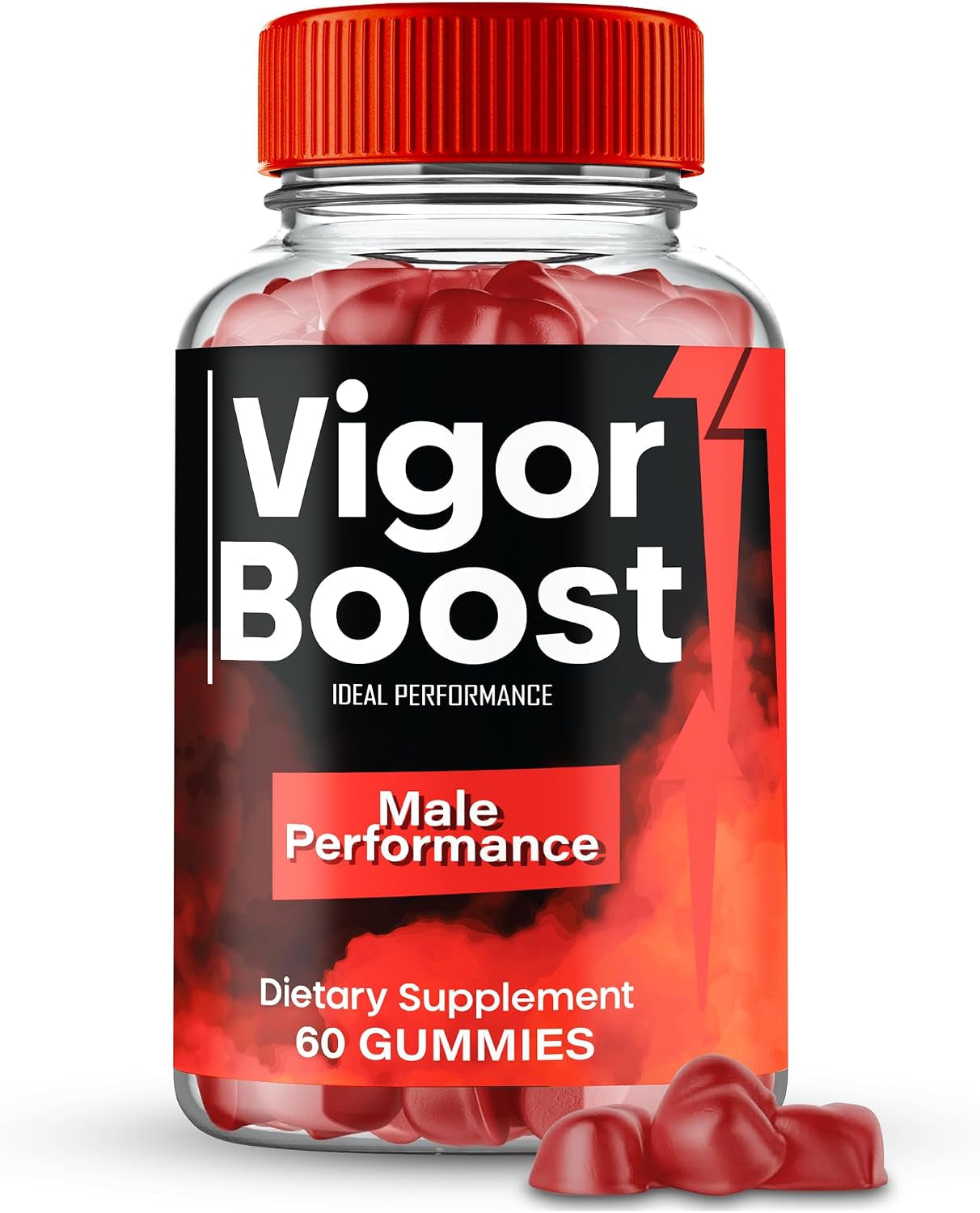 Vigor Boost Gummies, Official Vigorboost Supplement Gummy for Men - Maximum Strength Performance, All Natural Support for Overall Health & Wellness, Advanced Vigor Boost Health Reviews (60 Gummies)
