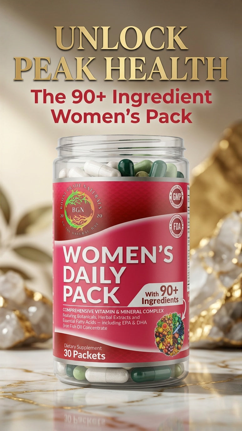 Women Daily Pack – Complete Daily Vitamins for Energy, Hormones & Glow
