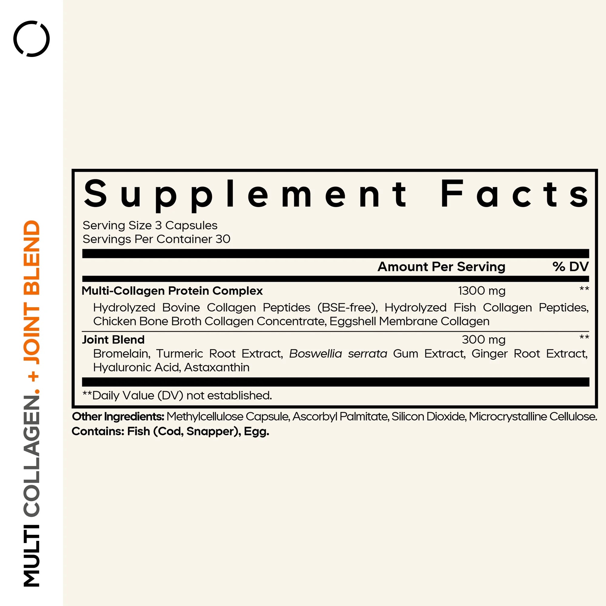 Multi Collagen + Joint Blend, 90 Capsules
