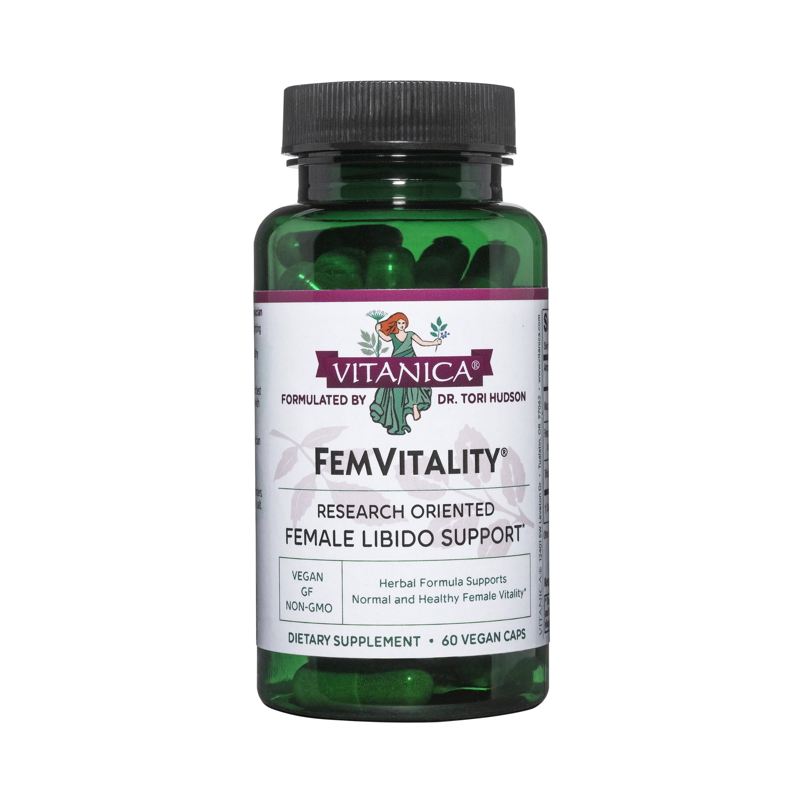 Fem Vitality - Supplement for Women'S Health with Fenugreek, Maca & Tribulus - Health Support Supplement for Women - 60 Capsules