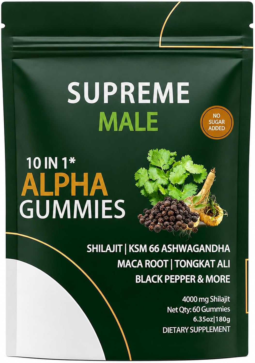 Alpha Gummies, 60 Gummies