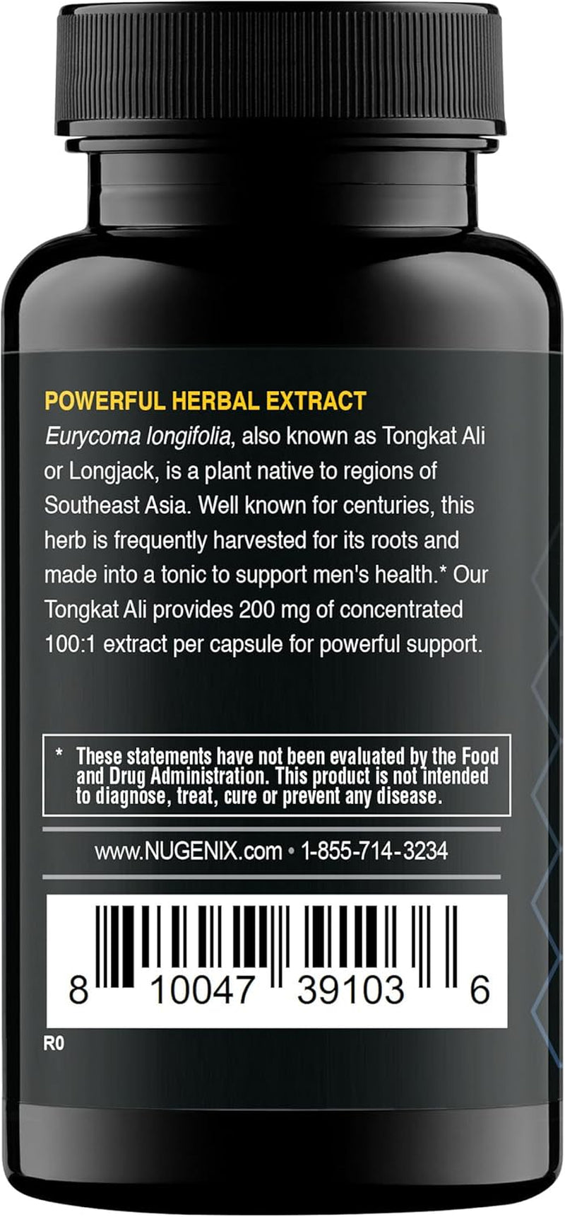 Nugenix Essentials Tongkat Ali for Men, Support for Men'S Health, Longjack Eurycoma Longifolia Extract, 30Ct