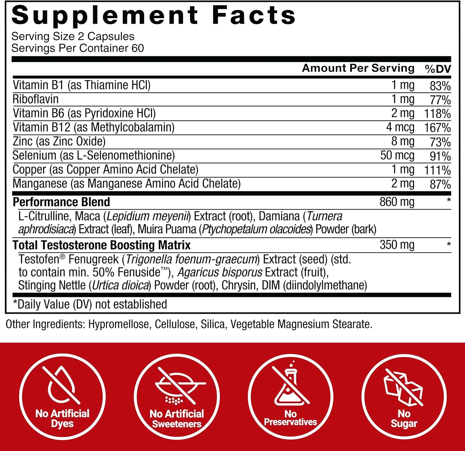 Force Factor Test X180 Alpha, Testosterone Booster for Men, Testosterone Supplement with L-Citrulline to Help Build Muscle and Strength, Boost Nitric Oxide for Performance, 120 Count (Pack of 3)