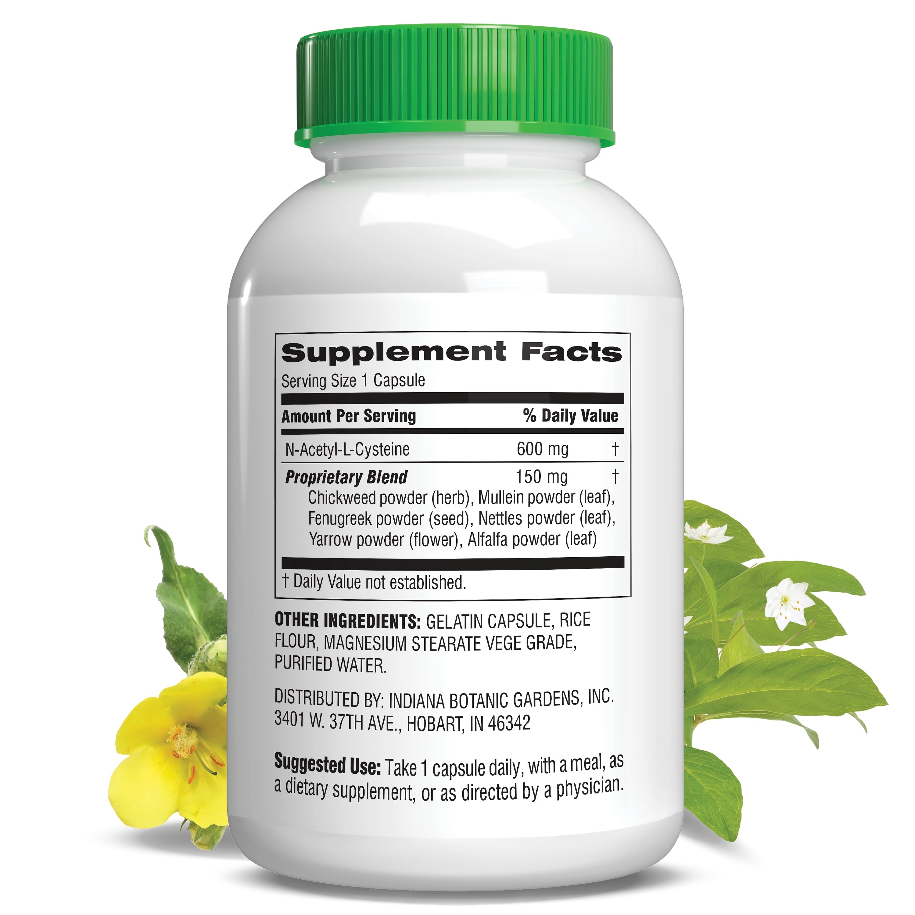 Herbal Lung Formula, 30 Ct - Lung Support Supplement