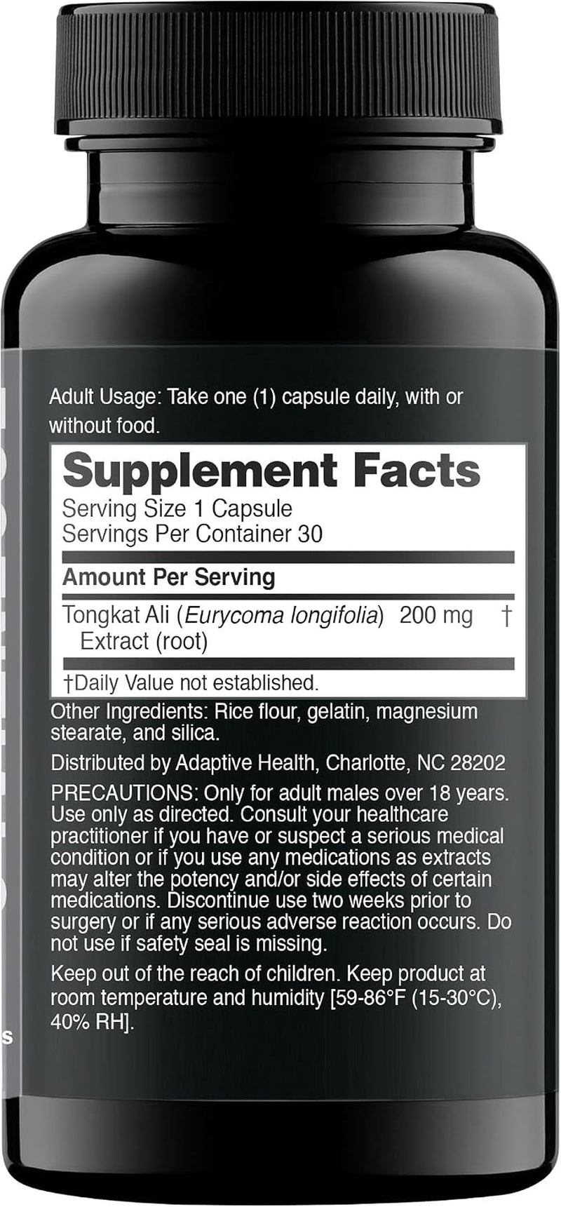Nugenix Essentials Tongkat Ali for Men, Support for Men'S Health, Longjack Eurycoma Longifolia Extract, 30Ct